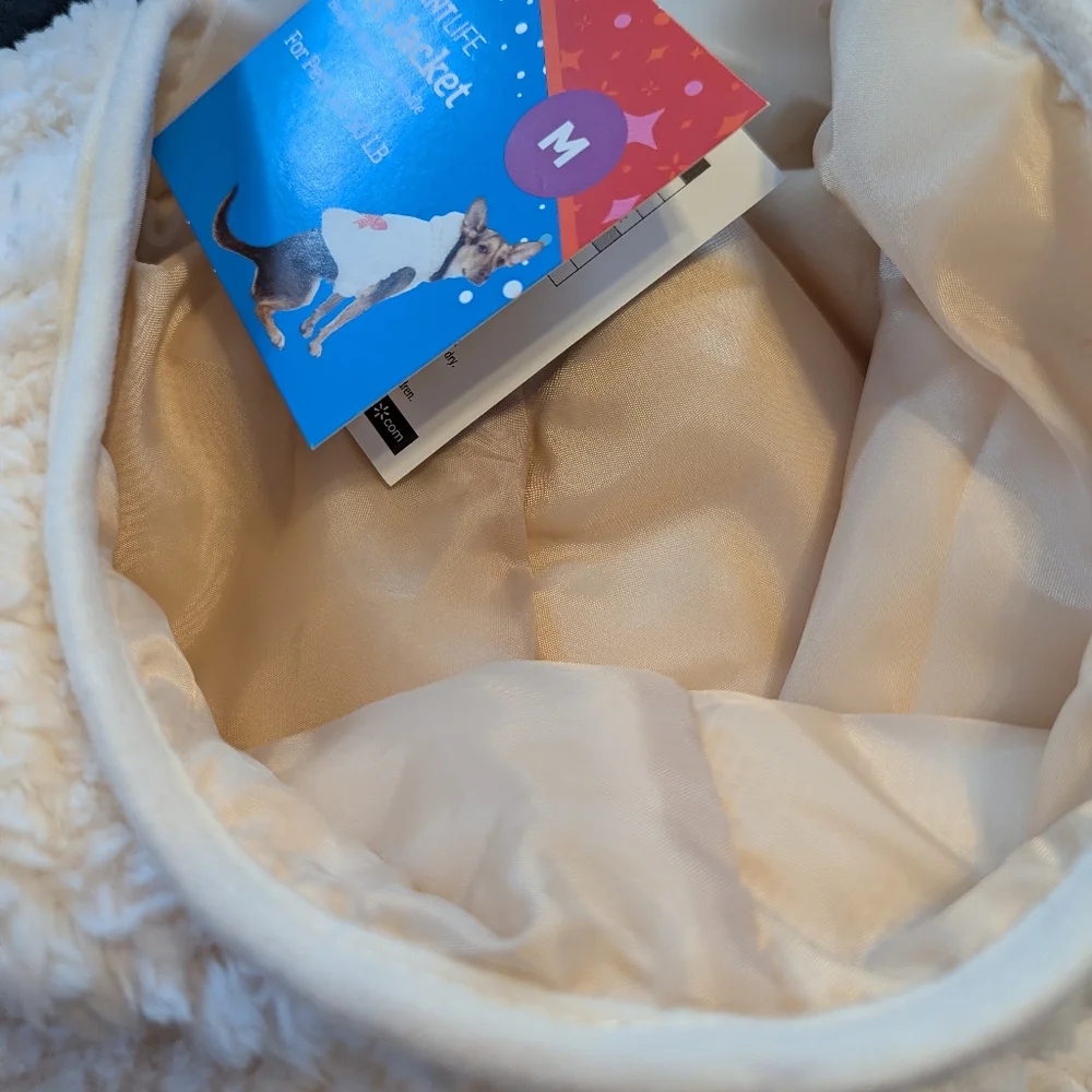 Vibrant Life Hooded Pet Jacket Size Medium 20-50 Lbs BNWT